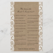Editable Who kent Bride en Groom Beste Kaart (Voorkant)