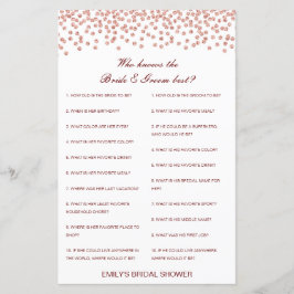 Editable Who kent Bride en Groom Beste Kaart