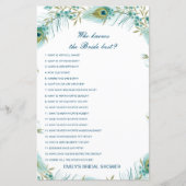 Editable Who kent het Bride Beste Spel van het Vri (Voorkant)