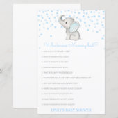 Editable Who kent het mama Beste Baby shower Game (Voorkant / Achterkant)