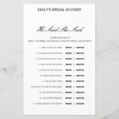 Editable zei dat ze een weduwenspel zei (Voorkant)