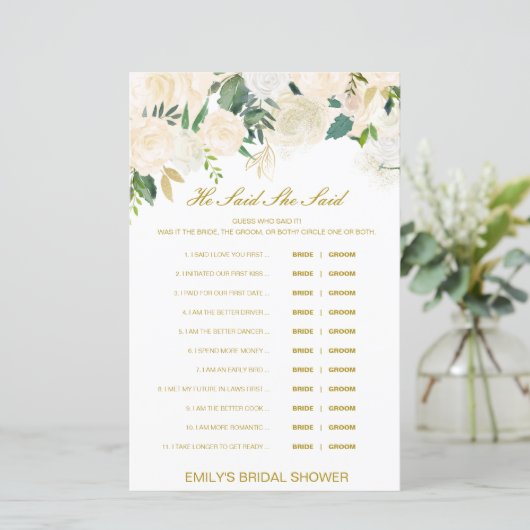 Editable zei dat ze een weduwenspel zei (Staand voorkant)