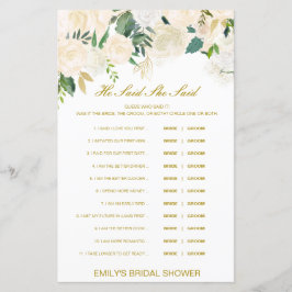 Editable zei dat ze een weduwenspel zei