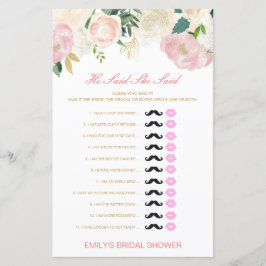 Editable zei dat ze een weduwenspel zei