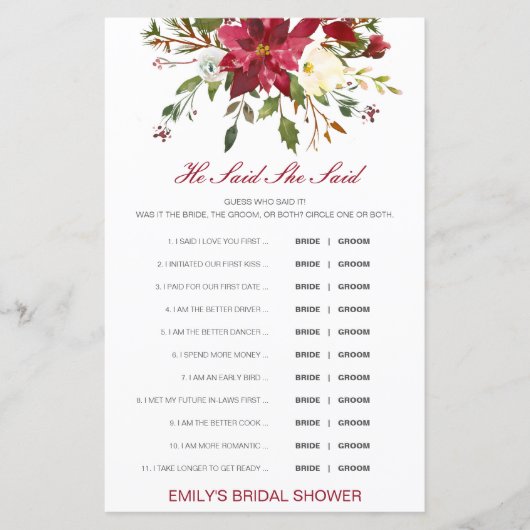 Editable zei dat ze een weduwenspel zei (Voorkant)