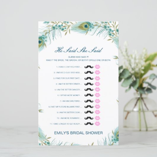 Editable zei dat ze een weduwenspel zei (Staand voorkant)