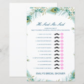 Editable zei dat ze een weduwenspel zei (Voorkant / Achterkant)