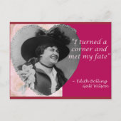 Edith Bolling Galt - Fate Briefkaart (Voorkant)