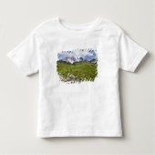 Edith Creek en wildbloemweiden in het Paradijs Kinder Shirts (Voorkant)