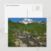 Edith Creek in Mount Rainier National Park Briefkaart (Voorkant / Achterkant)