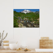 Edith Creek in Mount Rainier National Park Poster (Keuken)