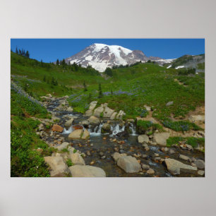 Edith Creek in Mount Rainier National Park Poster