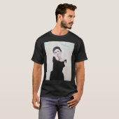 Edith Piaf Portrait Painting Classic T-Shirt (Voorkant volledig)