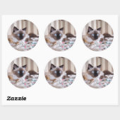 Edith Ronde Sticker (Vel)