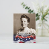 Edith Roosevelt, First Lady of the U.S. Briefkaart (Staand voorkant)