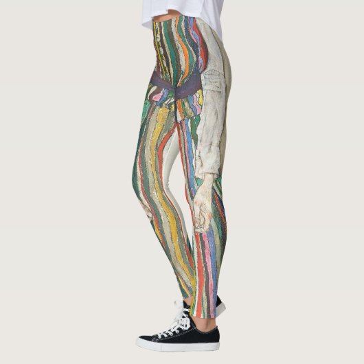 Edith Schiele van Egon Schiele Leggings (Links)