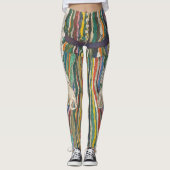 Edith Schiele van Egon Schiele Leggings (Voorkant)