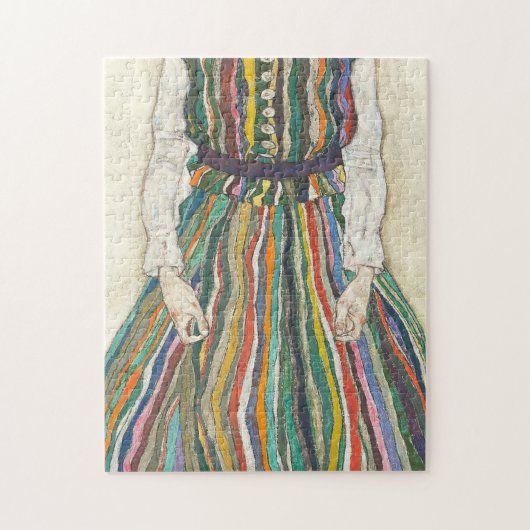 Edith Schiele van Egon Schiele Legpuzzel (Verticaal)
