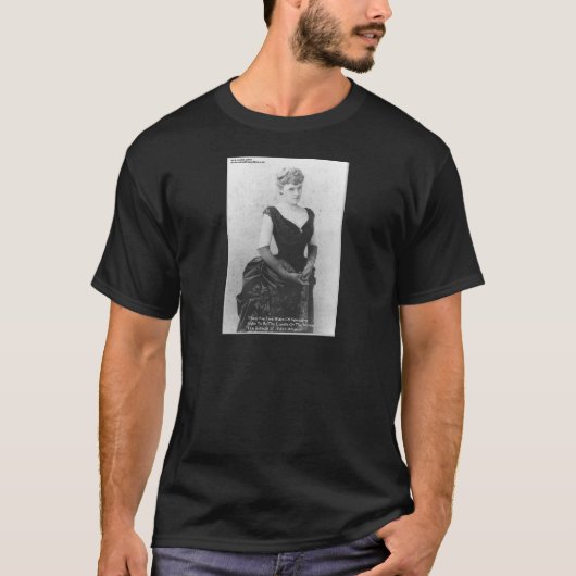 Edith Wharton "Spreading Light"-citaatkortingen en T-shirt (Voorkant)