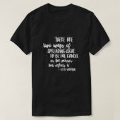Edith Wharton T-shirt (Design voorkant)