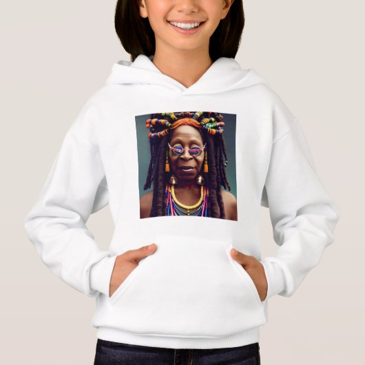 Edith Whoopi Goldberg African tribal jewelry afric (Voorkant)