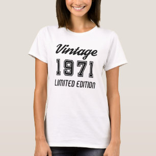  editie 1971 Limited, Birthday T-shirt
