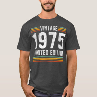  editie 1975 Limited, 47 jaar oude dag 47t T-shirt