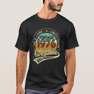editie 1976 Limited, 46 jaar oud T-shirt