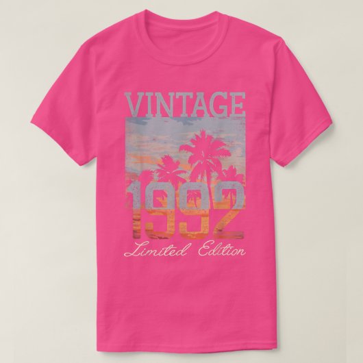editie 1992, 30 jaar oude geschenken, 30t t-shirt (Design voorkant)