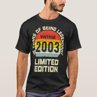  editie 2003 Limited, 18 jaar oud, 18 jaar oud T-shirt