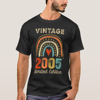 editie 2005 17 jaar oud 17e verjaardag t-shirt