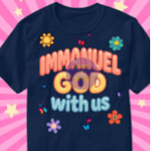 (Editie 2) Immanuel - GOD met ons - Christelijk T-shirt