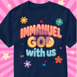 (Editie 2) Immanuel - GOD met ons - Christelijk T-shirt