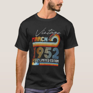  editie van maart 1952 Limited, 70 jaar BEI T-shirt