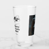 Editor Cat by RoseWrites Glass Cup Glas (Rechts)