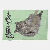 Editor Cat by RoseWrites Kitchen Towel Theedoek (Horizontaal)
