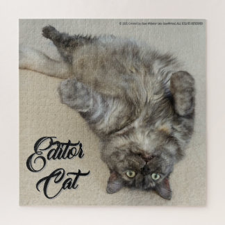 Editor Cat by RoseWrites Puzzle Legpuzzel