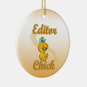 Editor Chick Keramisch Ornament (Rechts)