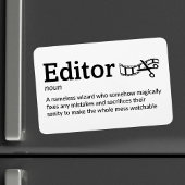 Editor Definition - Set Life 4" x 6" Flex Magneet