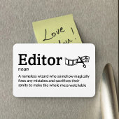 Editor Definition - Set Life 4" x 6" Flex Magneet