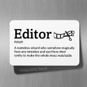 Editor Definition - Set Life 4" x 6" Flex Magneet