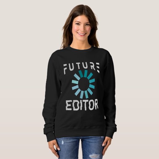 Editor Future Video Editor Editing Trui (Voorkant volledig)