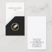 Editor Printer Publisher-schrijver Visitekaartje (Voorkant / Achterkant)