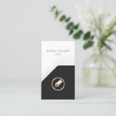 Editor Printer Publisher-schrijver Visitekaartje (Staand voorkant)