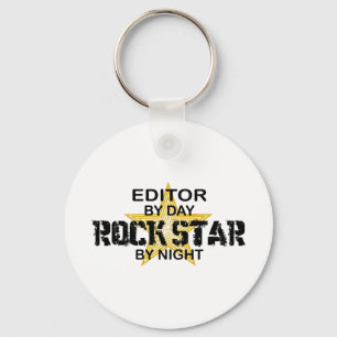 Editor Rock Star by Night Sleutelhanger
