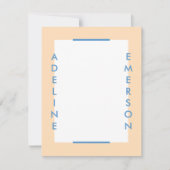 Editorial Modern Typography Stationery - Gold (Voorkant)