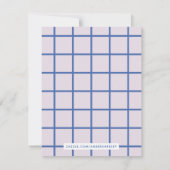 Editorial Modern Typography Stationery - Paars (Achterkant)