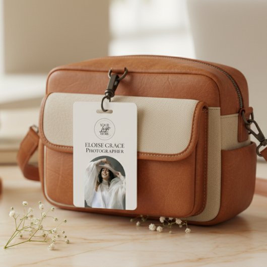 Editorial Photo Black Logo Photographer Badge