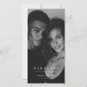 Editorial Photo Finally Wedding Save the Date (Voorkant)