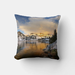 Ediza Lake Sunset - Sierra Nevada Mountains Kussen